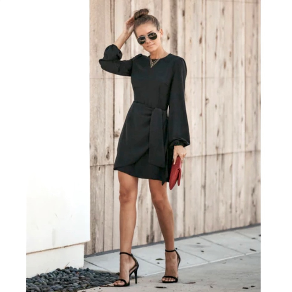 VICI Collection Davidson Black Dress